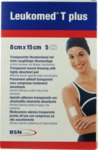 BSN medical GmbH Leukomed transp.plus sterile Pflaster 8x15 cm 5 St 01051212_DBA