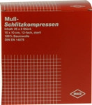 Dr. Ausb&uuml;ttel GmbH & Co. KG Schlitzkompressen Mull 10x10 cm steril 12fach 25X2...