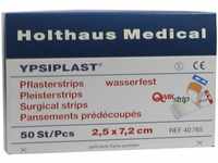 Holthaus Medical GmbH & Co. KG Pflasterstrips Ypsiplast wasserfest 2,5x7,2 cm 50 St