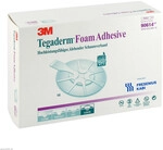 Fresenius Kabi Deutschland GmbH Tegaderm Foam Adhesive FK 6,9x7,6 cm oval 90614 10 St