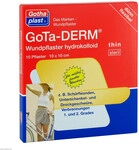 Gothaplast Verbandpflasterfabrik GmbH Gota-Derm thin hydrokoll.Wundpfl.steril 10x10
