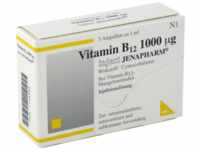 MIBE GmbH Arzneimittel Vitamin B12 1.000 µg Inject Jenapharm Ampullen 5 St