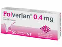 Verla-Pharm Arzneimittel GmbH & Co. KG Folverlan 0,4 mg Tabletten 20 St 01032930_DBA