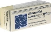 Lomapharm GmbH Eisensulfat Lomapharm 100 mg Filmtabletten 50 St 01713423_DBA