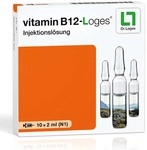 Dr. Loges + Co. GmbH Vitamin B12-Loges Injektionsl&ouml;sung Ampullen 10X2 ml
