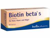 betapharm Arzneimittel GmbH Biotin Beta 5 Tabletten 60 St 14278443_DBA