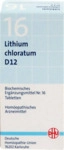 DHU-Arzneimittel GmbH & Co. KG Biochemie DHU 16 Lithium chloratum D 12 Tabletten 200