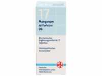 DHU-Arzneimittel GmbH & Co. KG Biochemie DHU 17 Manganum sulfuricum D 6 Tabletten 80