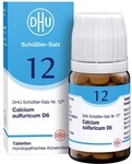 DHU-Arzneimittel GmbH & Co. KG Biochemie DHU 12 Calcium sulfuricum D 6 Tabletten 80