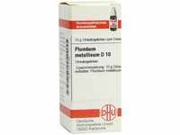 DHU-Arzneimittel GmbH & Co. KG Plumbum Metallicum D 10 Globuli 10 g 04232492_DBA