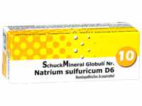 SCHUCK GmbH Arzneimittelfabrik Schuckmineral Globuli 10 Natrium sulfuricum D6 7.5 g