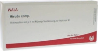 WALA Heilmittel GmbH Hirudo COMP.Ampullen 10X1 ml 01751576_DBA