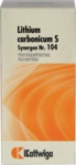 Kattwiga Arzneimittel GmbH Synergon Komplex 104 Lithium carbonicum S Tabl. 100 St