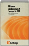 Kattwiga Arzneimittel GmbH Synergon Komplex 104 Lithium carbonicum S Tabl. 200 St