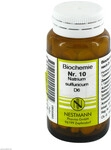 NESTMANN Pharma GmbH Biochemie 10 Natrium sulfuricum D 6 Tabletten 100 St