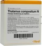 Biologische Heilmittel Heel GmbH Thalamus compositum N Ampullen 10 St 01676165_DBA