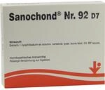 vitOrgan Arzneimittel GmbH Sanochond Nr.92 D 7 Ampullen 5X2 ml 06487546_DBA