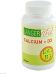 Langer vital GmbH Calcium+D3 800 mg/Tag Kapseln 60 St 07782744_DBA