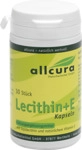 allcura Naturheilmittel GmbH Lecithin KAPSELN+Vitamin E 1.000 mg 30 St 04672481_DBA
