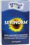 Seviton Naturprodukte und Nahrungserg&auml;nzungsmittel GmbH Sevinorm Kapseln 60 St