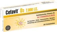 Cefak KG Cefavit D3 7.000 I.e. Filmtabletten 20 St 12347737_DBA