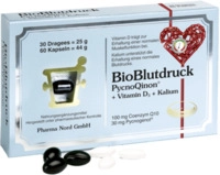 Pharma Nord Vertriebs GmbH BIO Blutdruck Dragees+Kapseln Pharma Nord Kombip. 1 P