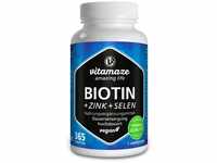 Vitamaze GmbH Biotin 10 mg hochdosiert+Zink+Selen Tabletten 365 St 12580505_DBA