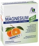 Avitale GmbH Magnesium 400 direkt Orange Portionssticks 20X2.1 g 15529887_DBA