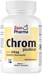 ZeinPharma Germany GmbH Chrom Picolinat 250 &micro;g in vegetarischen Kapseln 120 St