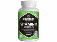 Vitamaze GmbH Vitamin K1+K2 Komplex hochdosiert vegan Kapseln 120 St 13947480_DBA