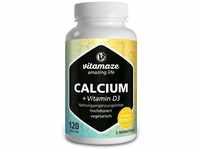 Vitamaze GmbH Calcium D3 600 mg/400 I.e. vegetarisch Tabletten 120 St 16018597_DBA