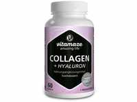 Vitamaze GmbH Collagen 300 mg+Hyaluron 100 mg hochdosiert Kaps. 60 St 16018580_DBA