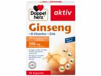 Queisser Pharma GmbH & Co. KG Doppelherz Ginseng 250+B-Vitamine+Zink Kapseln 30 St