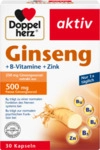 Doppelherz Ginseng 250+B-Vitamine+Zink Kapseln 30 St