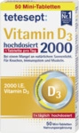 Merz Consumer Care GmbH Tetesept Vitamin D3 2.000 Filmtabletten 50 St 11678202_DBA