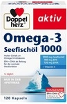 Queisser Pharma GmbH & Co. KG Doppelherz Omega-3 Seefisch&ouml;l 1000 Kapseln 120 St