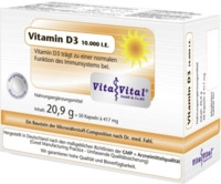 Vita Vital GmbH & Co. KG Vitamin D3 10.000 I.e. Kapseln 50 St 11670152_DBA