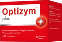 Enzyma Pharma GmbH & Co. KG Optizym hochkonzentrierter Enzym-Komplex Filmtabl. 480 St