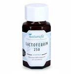 Naturafit Vertriebs GmbH Naturafit Lactoferrin 250 mg aus Kuhmilch Kapseln 60 St