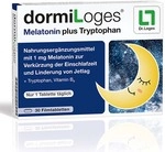 Dr. Loges + Co. GmbH Dormiloges Melatonin plus Tryptophan Filmtabletten 30 St