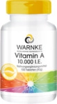 Warnke Vitalstoffe GmbH Vitamin A 10.000 I.e. Tabletten 100 St 11587416_DBA