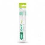 SUNSTAR Deutschland GmbH GUM Sonic Daily Ersatzb&uuml;rstenk&ouml;pfe wei&szlig; 2 St...