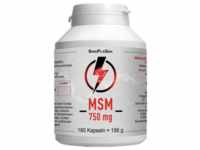 MSM 750 mg Mono 99,9% Kapseln 180 St