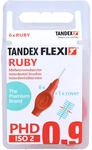 Tandex GmbH Tandex Flexi Interdentalb.PHD 0.9/Iso 2 ruby 6X1 St 16855413_DBA