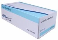 aktivmed GmbH Latexhandschuhe Einmal puderfrei L 100 St 07646136_DBA