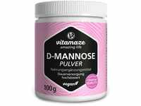 Vitamaze GmbH D-Mannose Pulver hochdosiert vegan 100 g 17841293_DBA