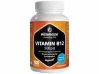 Vitamaze GmbH Vitamin B12 500 µg hochdosiert vegan Tabletten 180 St 16819334_DBA