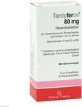 kohlpharma GmbH Tardyferon Depot-Eisen(II)-sulfat 80 mg Retardtab. 50 St 13158122_DBA