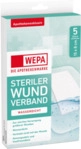 WEPA Apothekenbedarf GmbH & Co KG Wepa Wundverband wasserdicht 8x15 cm steril 5 St