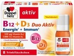 Queisser Pharma GmbH & Co. KG Doppelherz B12+D3 Duo Aktiv Trinkampullen 8 St